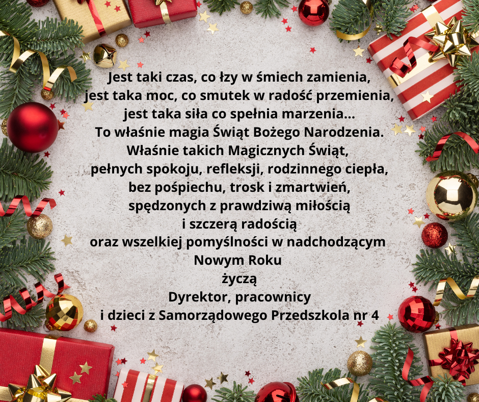 Świąteczne życzenia 
